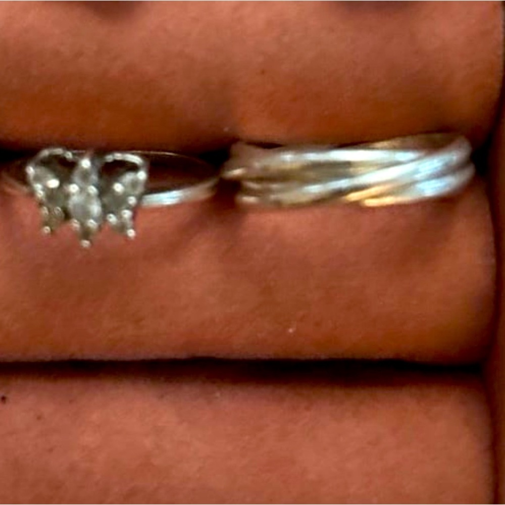 Sterling silver rings-SOLD ON ANOTHER SITE